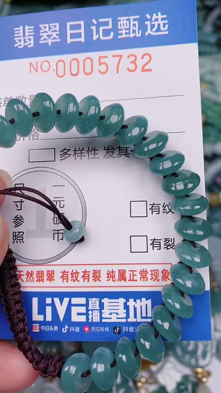 【闪购商品】翡翠颈饰未镶嵌00005732
