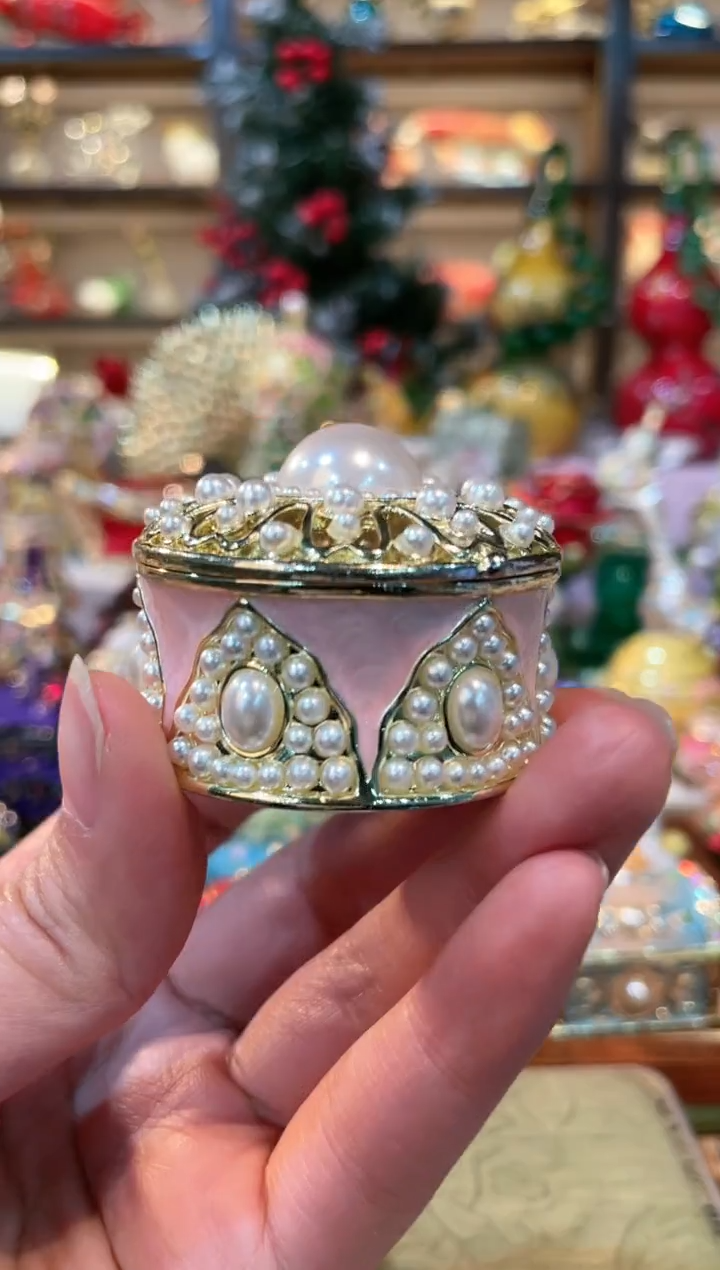 【闪购商品】 珐琅彩精致首饰盒