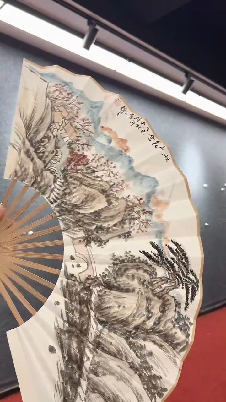 国画吴国会/国画/扇面
