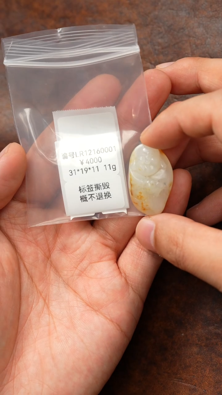 颈饰未镶嵌和田玉吊坠 LR 
