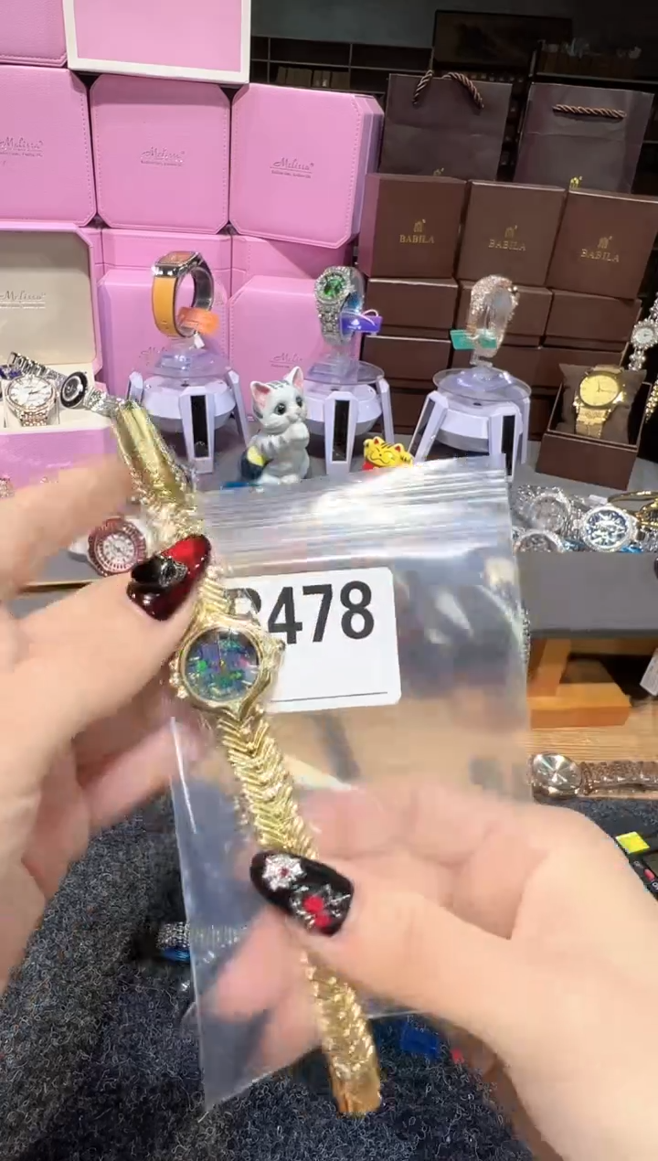 石英机芯不锈钢不锈钢直播定闪专用