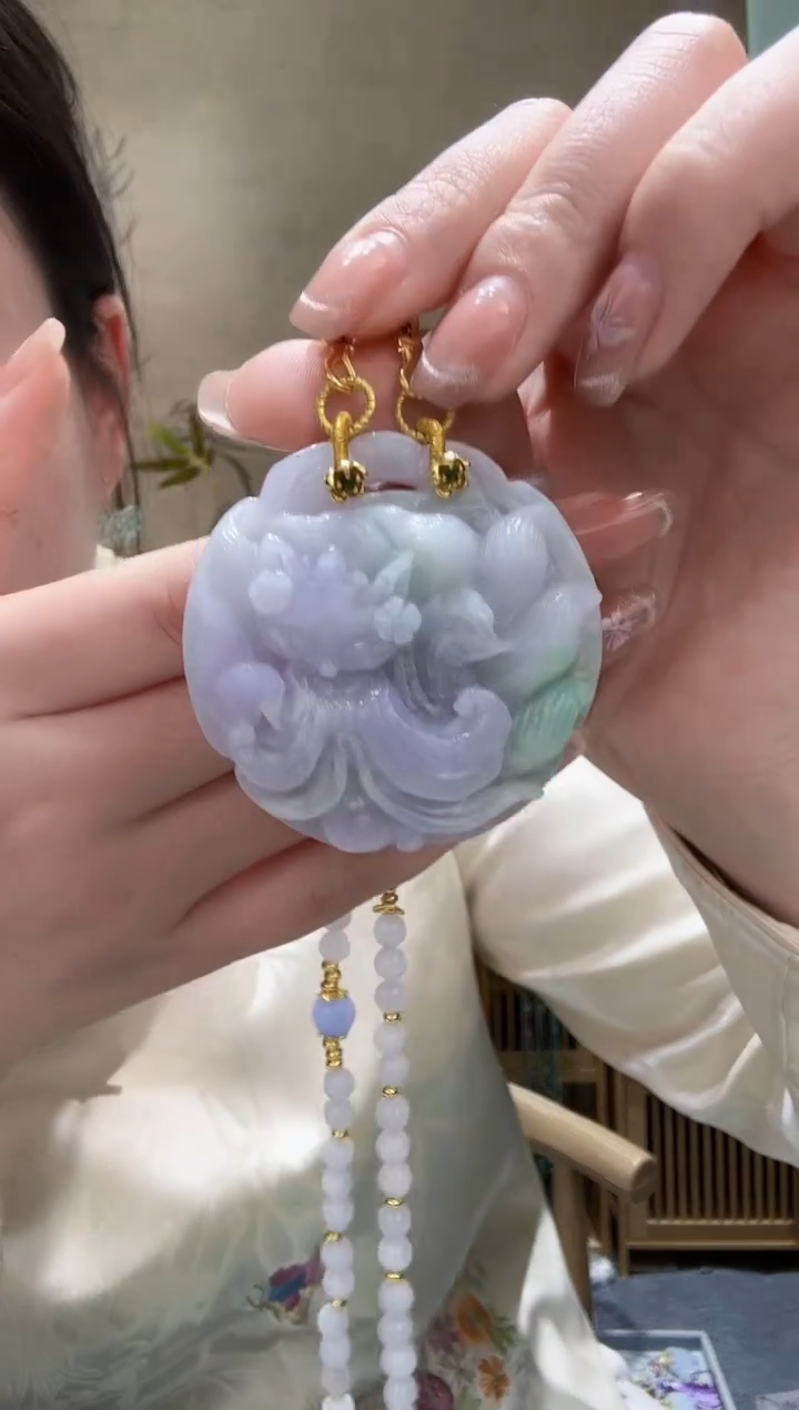 【闪购商品】翡翠颈饰未镶嵌吊坠