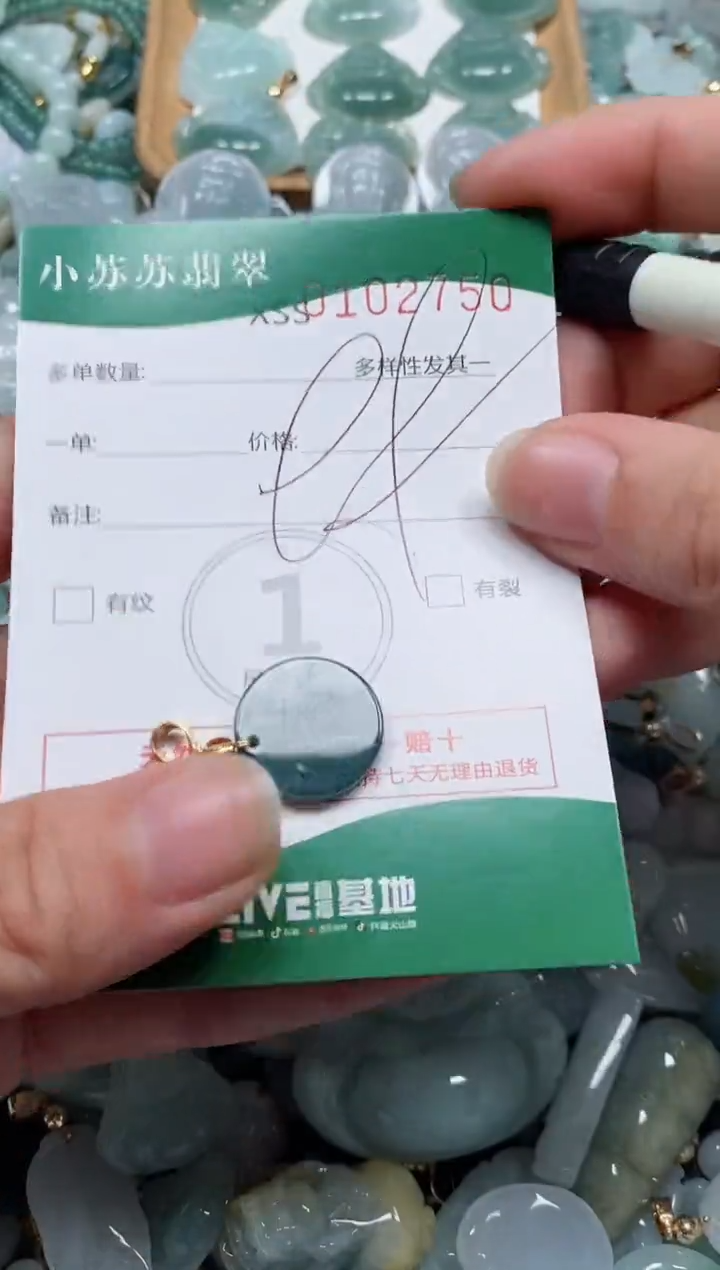 【闪购商品】翡翠颈饰未镶嵌闪购商品0102750