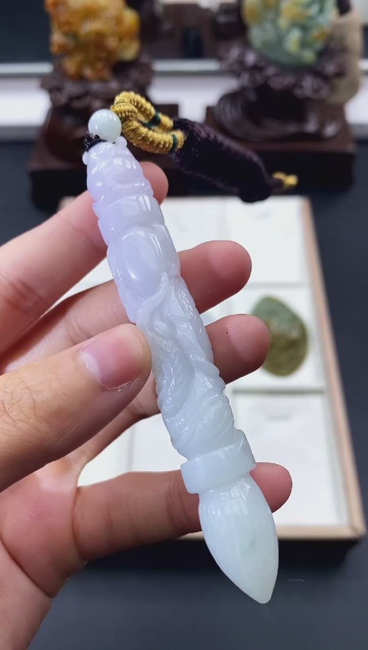 颈饰未镶嵌翡翠天然缅甸A货翡翠