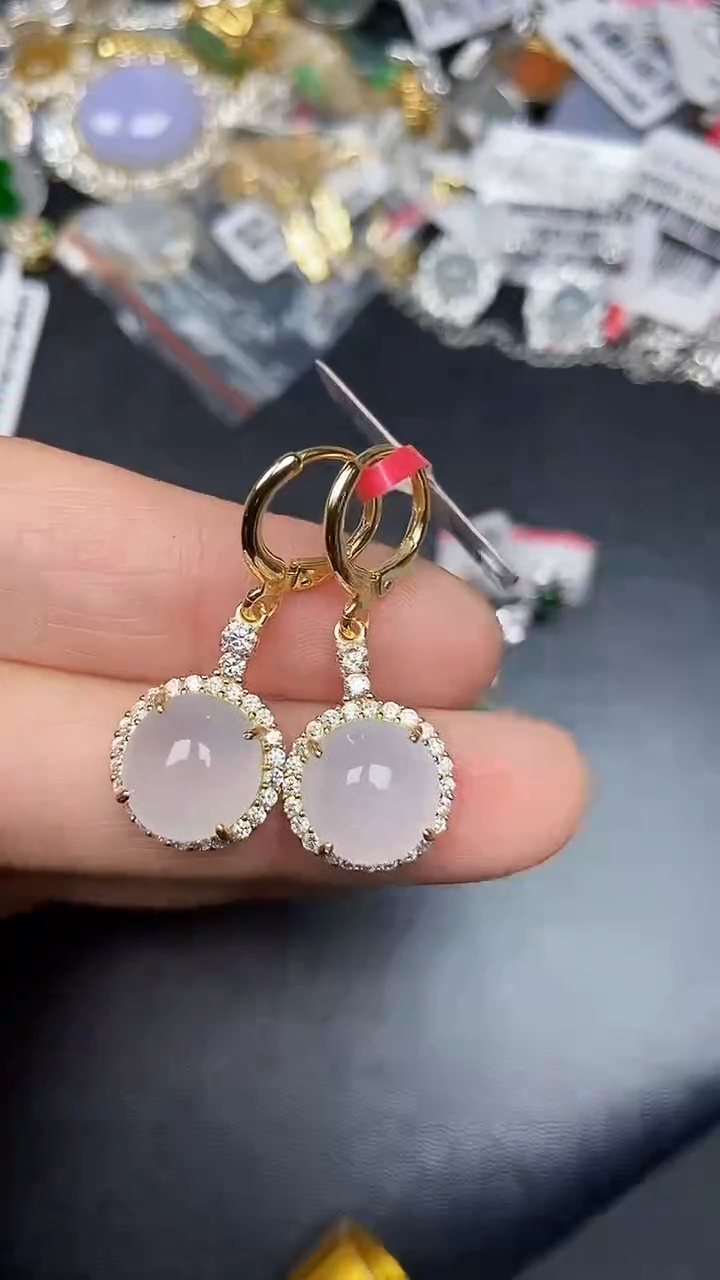 银S925镶嵌戒指翡翠3770