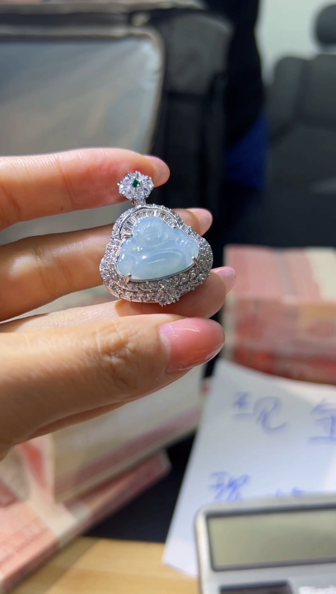 【闪购商品】翡翠颈饰未镶嵌Q翡翠/多样性发货/一件