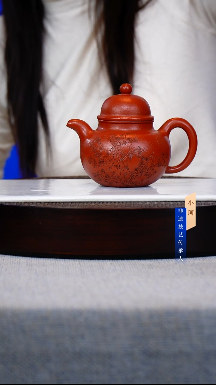 茶壶紫砂84号孟臣朱泥320cc左右        陶茶文化-惠