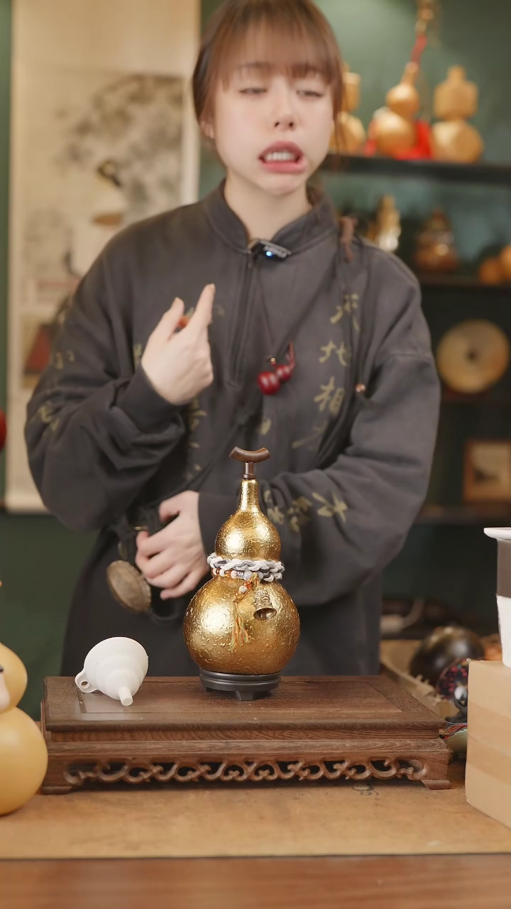 【闪购商品】120号精品天然大漆工艺防渗内胆酒葫芦~