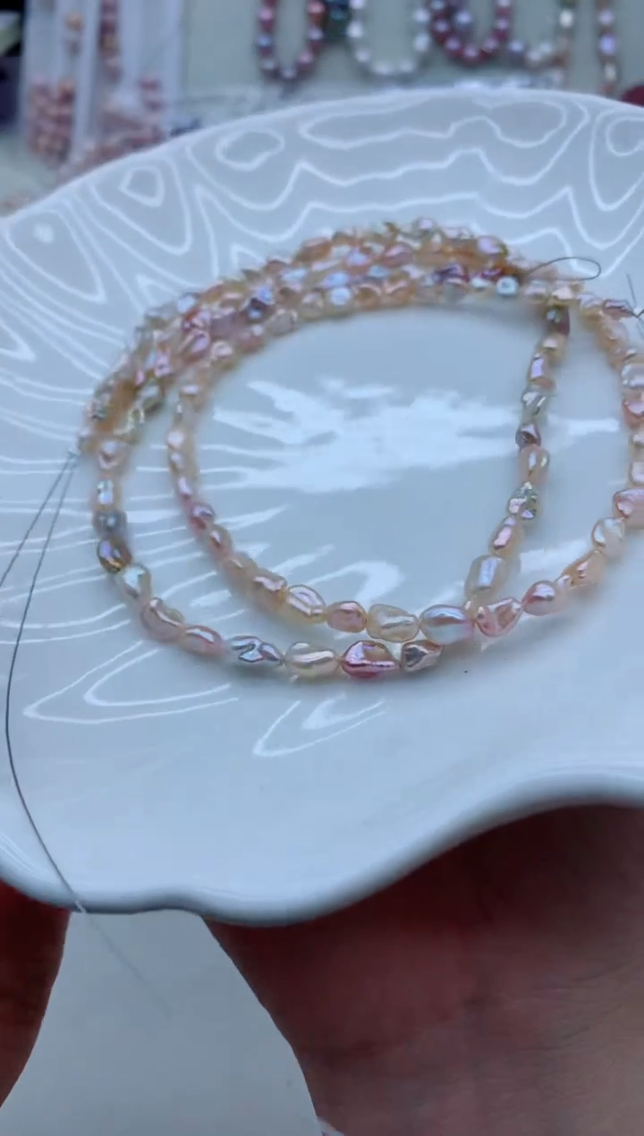 淡水珍珠未镶嵌颈饰淡水珍珠项链多样性发其一