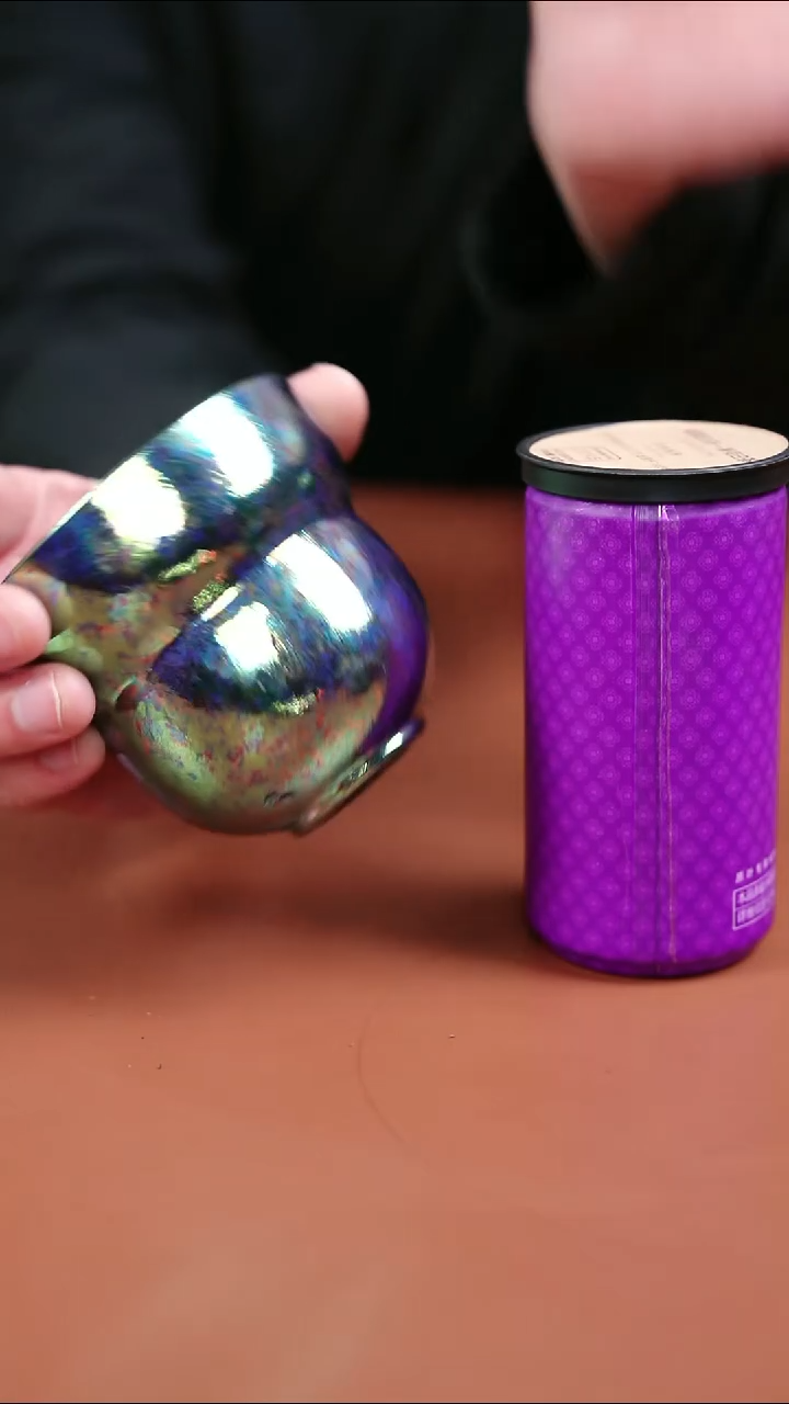 纯钛葫芦杯 咕咕一罐 亮面绿色