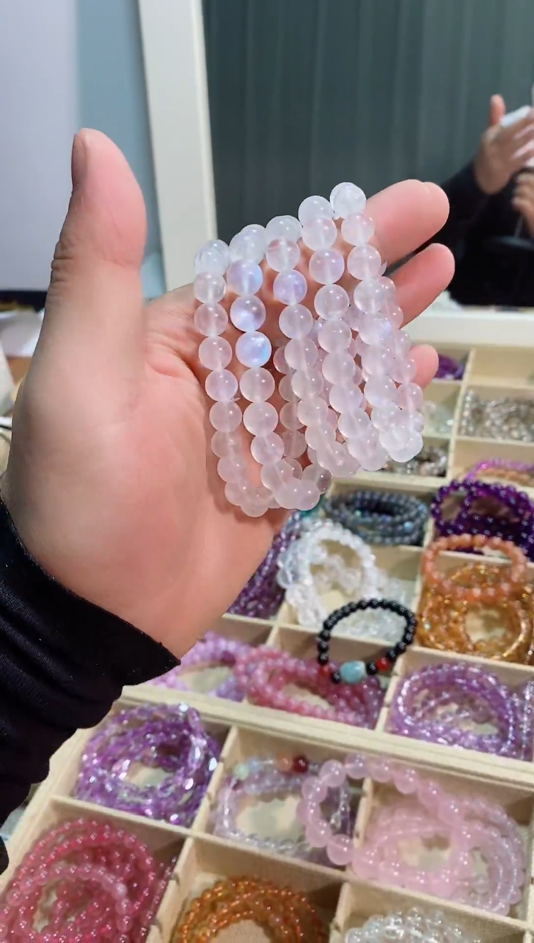 【闪购商品】月光石手链未镶嵌蓝月光9M+ (多样性发其一）