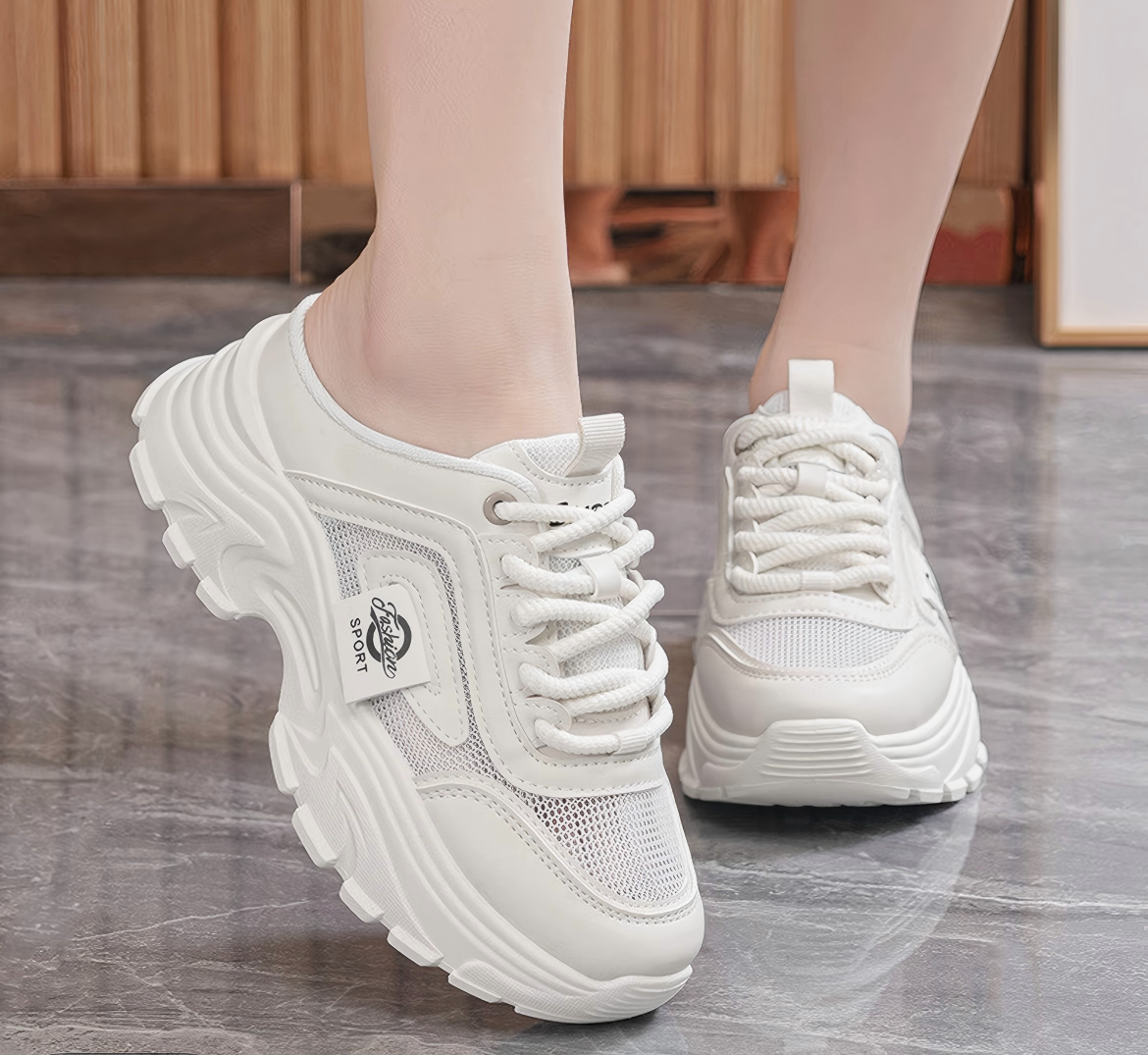 老爹鞋学生ins韩版夏季女鞋网面透气休闲鞋春季1214