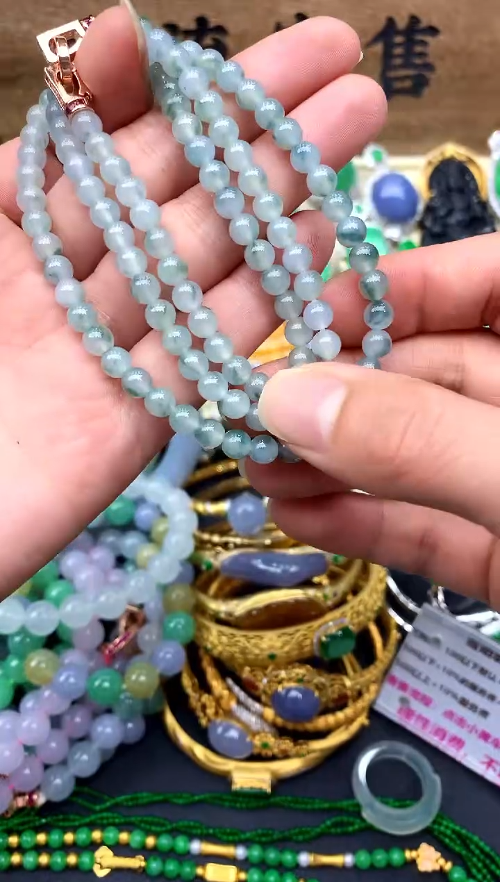 【闪购商品】翡翠手串未镶嵌58-中国好珍宝