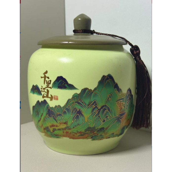 千里江山茶叶罐G3988壹