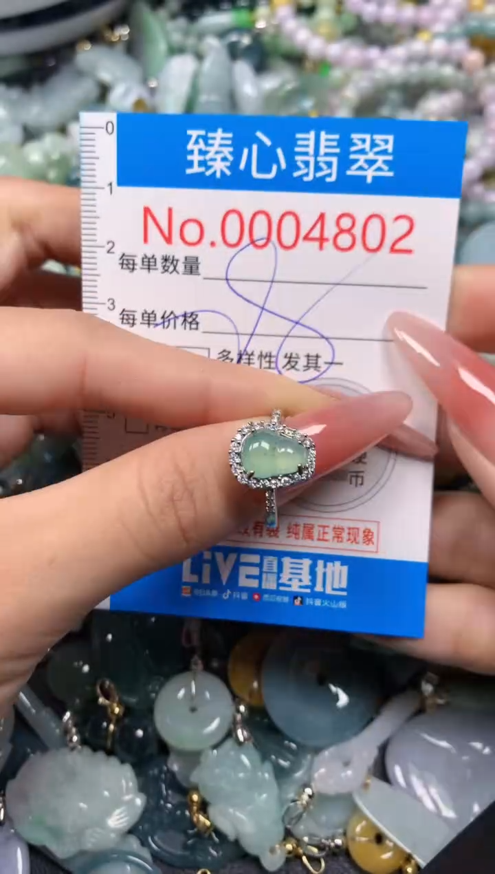 【闪购商品】翡翠颈饰未镶嵌含绳0004802