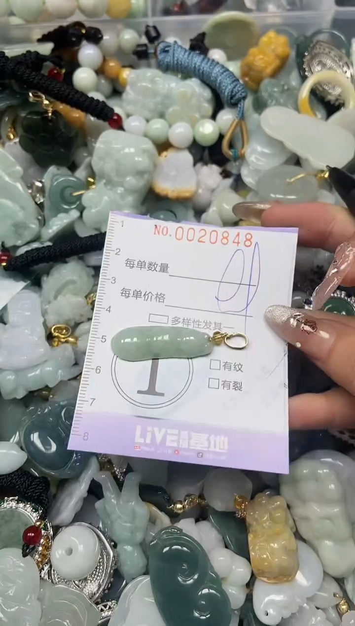 【闪购商品】翡翠颈饰未镶嵌闪购0020848