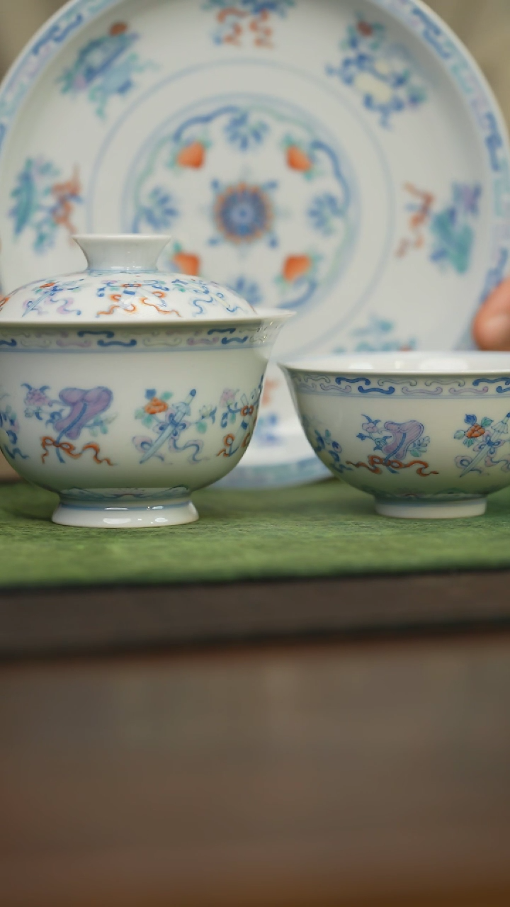 【闪购商品】杯柴窑青花破价福利   3件