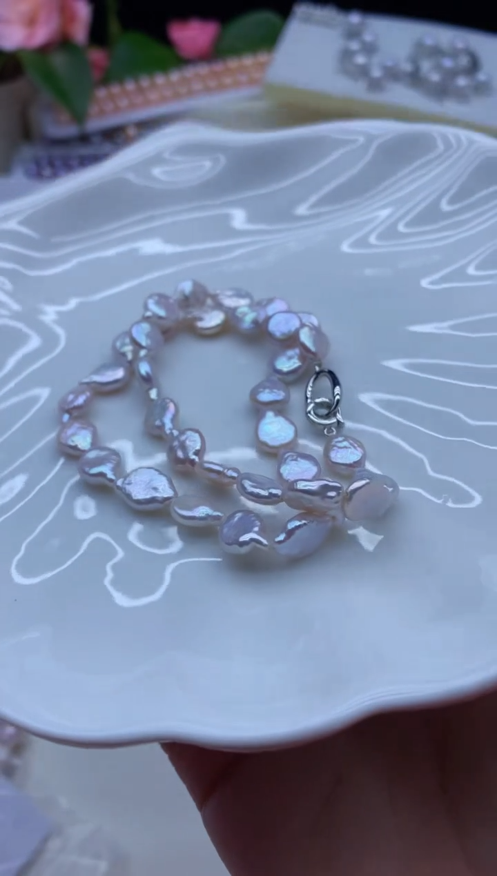 【闪购商品】淡水珍珠颈饰未镶嵌淡水珍珠项链