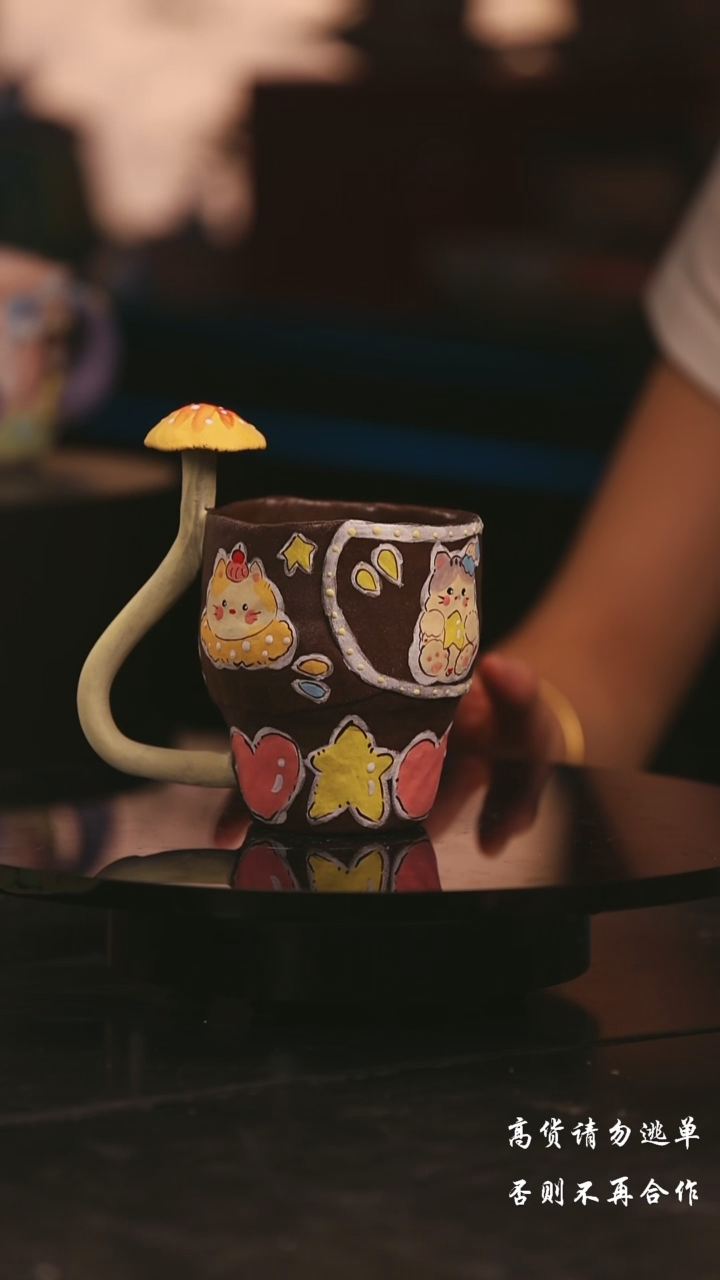 陶瓷景德镇可爱设计师款陶瓷