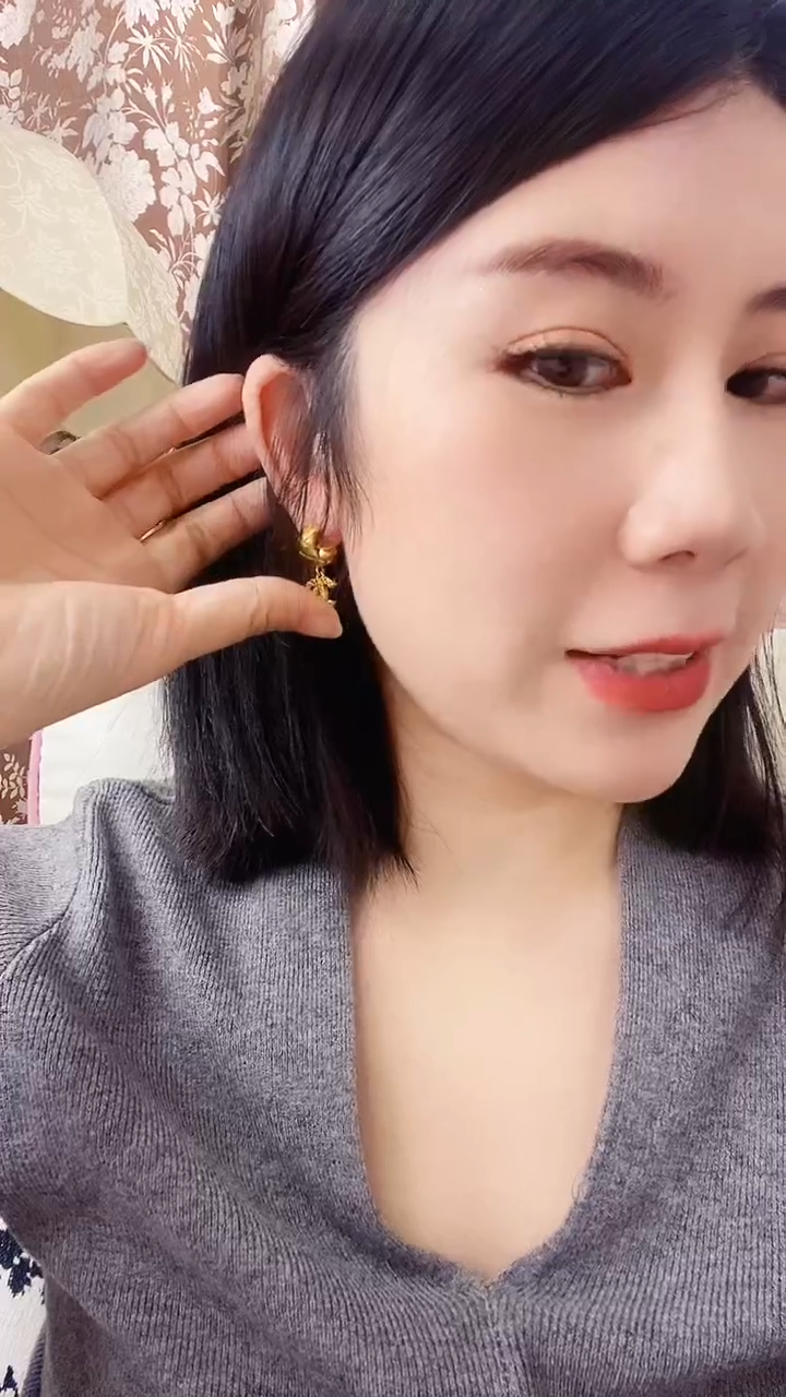 合金无089香香耳扣