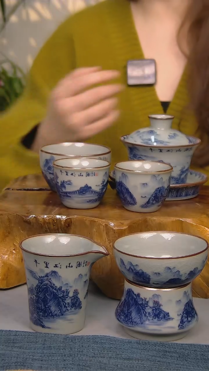 【闪购商品】简装家用款6件套 陶瓷家用茶具系列