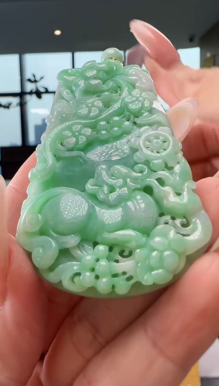 颈饰未镶嵌翡翠YJ@@