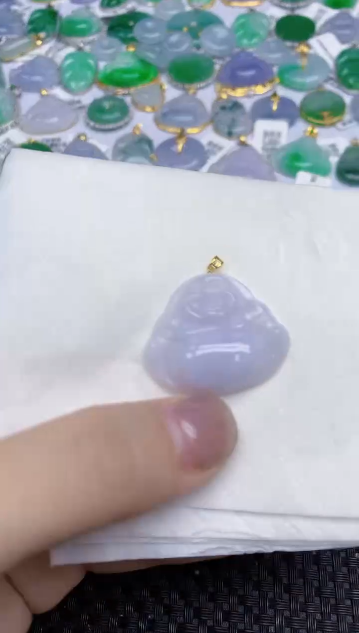 【闪购商品】翡翠颈饰未镶嵌天然翡翠A货