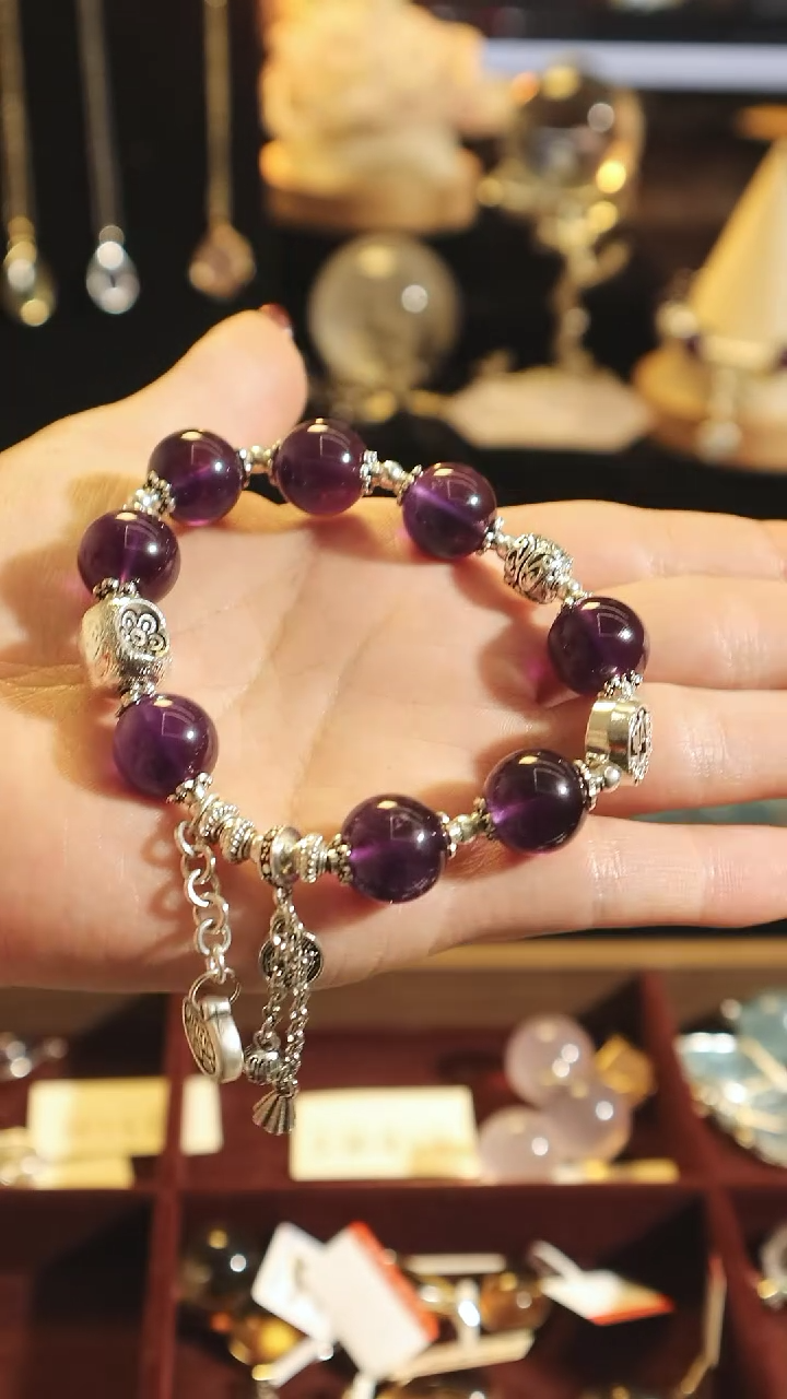 【闪购商品】水晶手链合金九紫离火手链