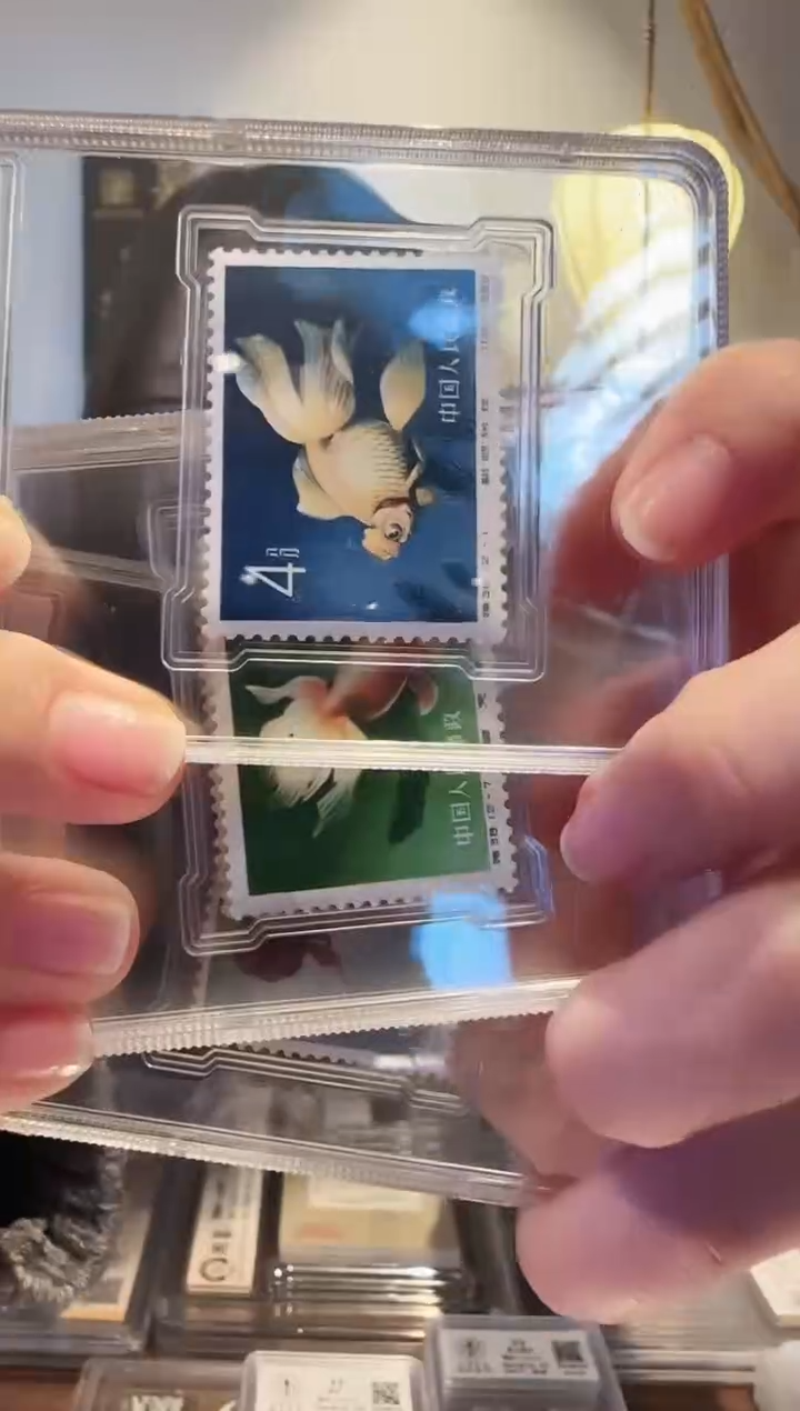 【闪购商品】金鱼套票-封装评级