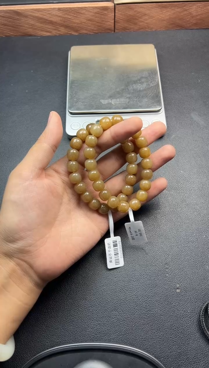 未镶嵌手串和田玉且末微色差远矿卡10手串多样性发货拍一发其一