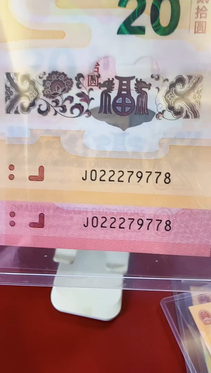 【闪购商品】塑料2024龙蛇钞全同号啊啊啊啊啊裸