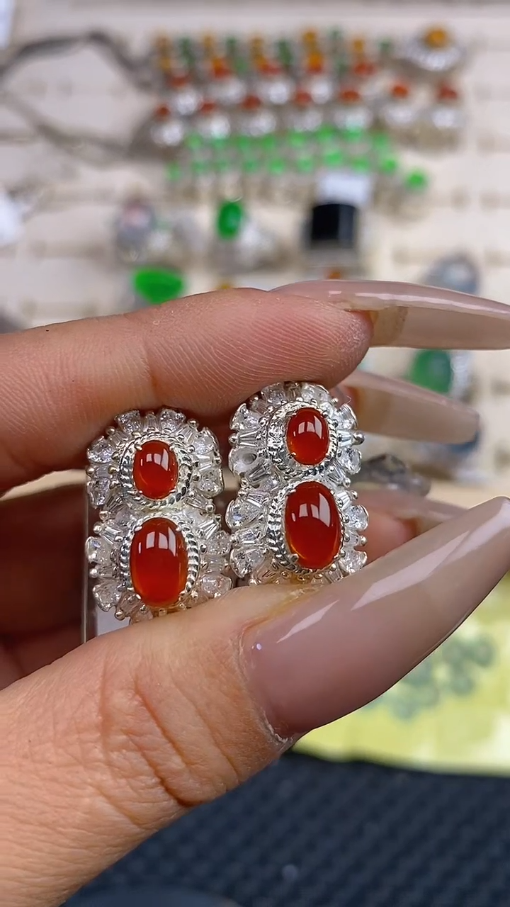 定制翡翠未镶嵌天然翡翠蛋面78