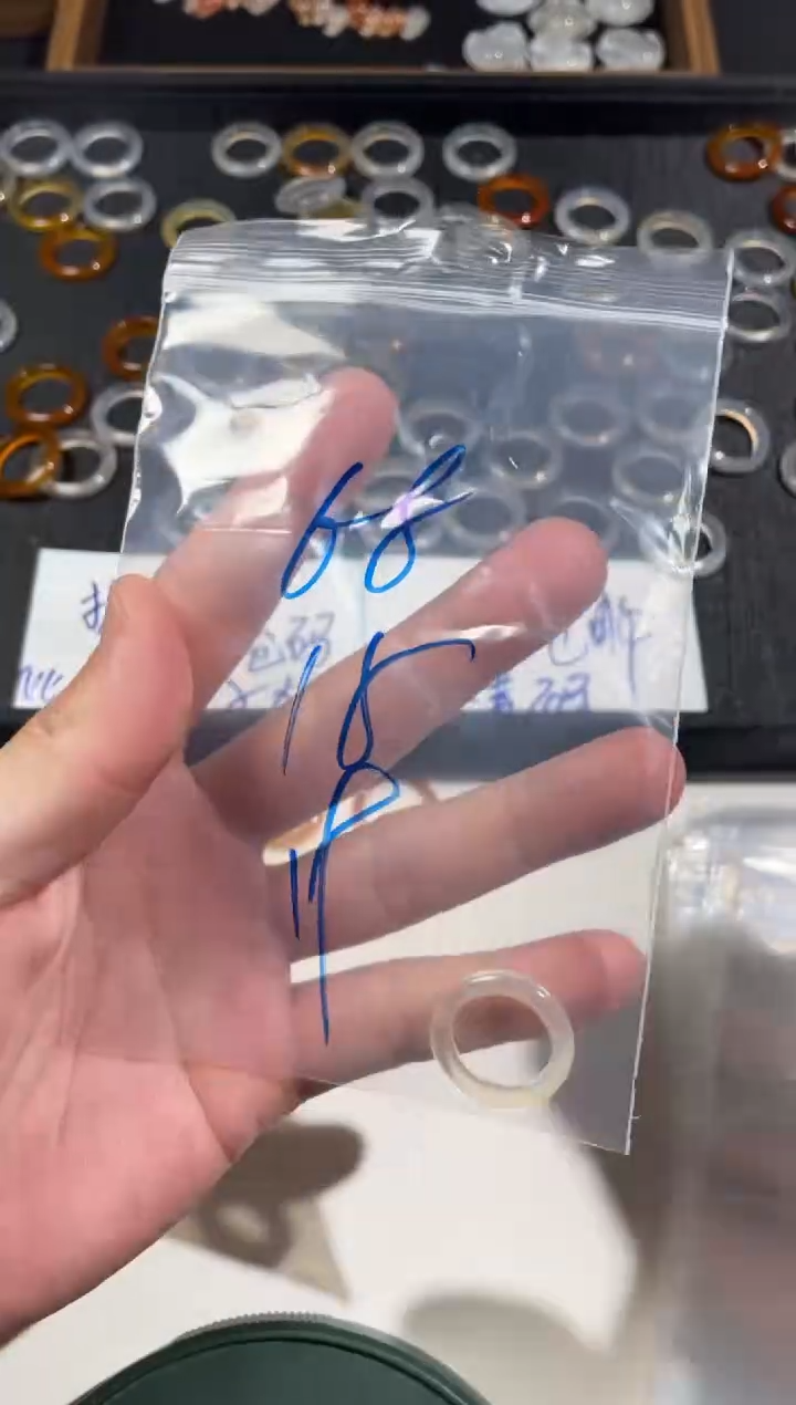 【闪购商品】玛瑙/玉髓戒指未镶嵌68