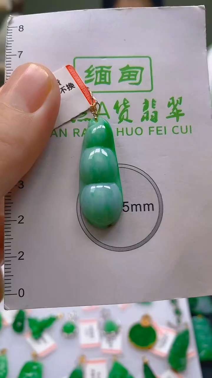 【闪购商品】翡翠颈饰18K金镶嵌新号开播，全场乱卖