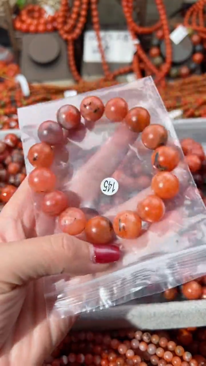 【闪购商品】南红玛瑙手串未镶嵌14+