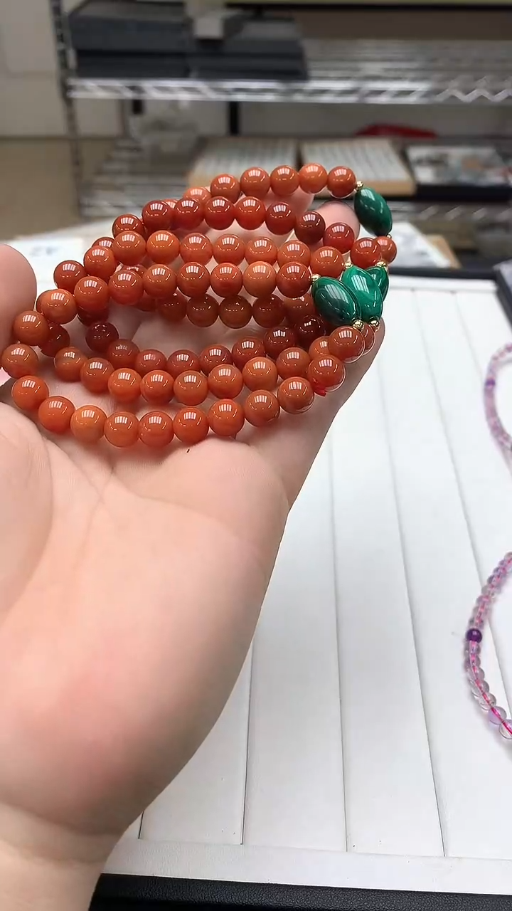 【闪购商品】玛瑙/玉髓手链未镶嵌多样性发一34
