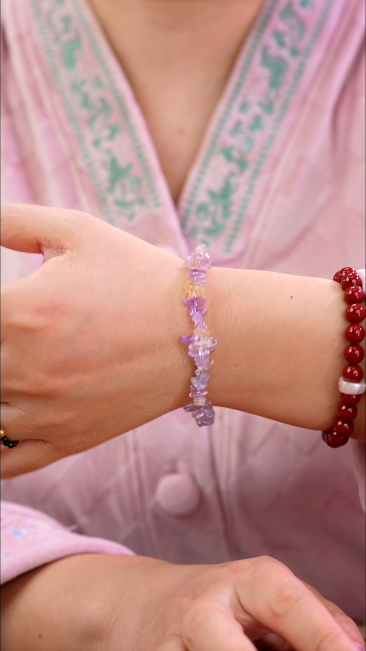 未镶嵌手链水晶水晶手串