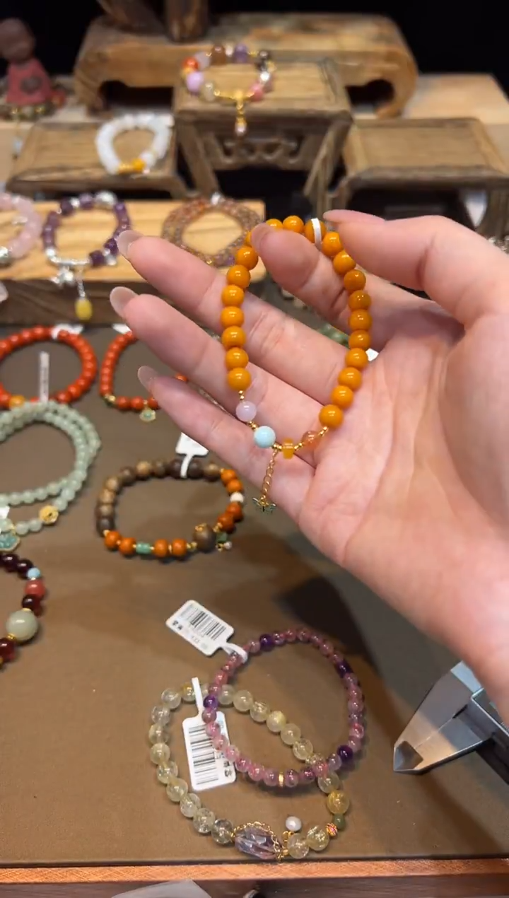 未镶嵌琥珀手饰手饰@@E7138