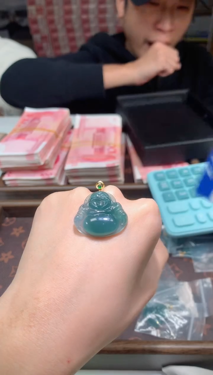 【闪购商品】翡翠颈饰合金天然A货翡翠-多样性发货