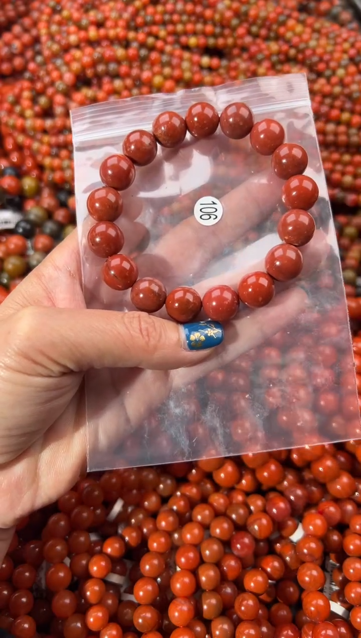 未镶嵌手串南红玛瑙12+