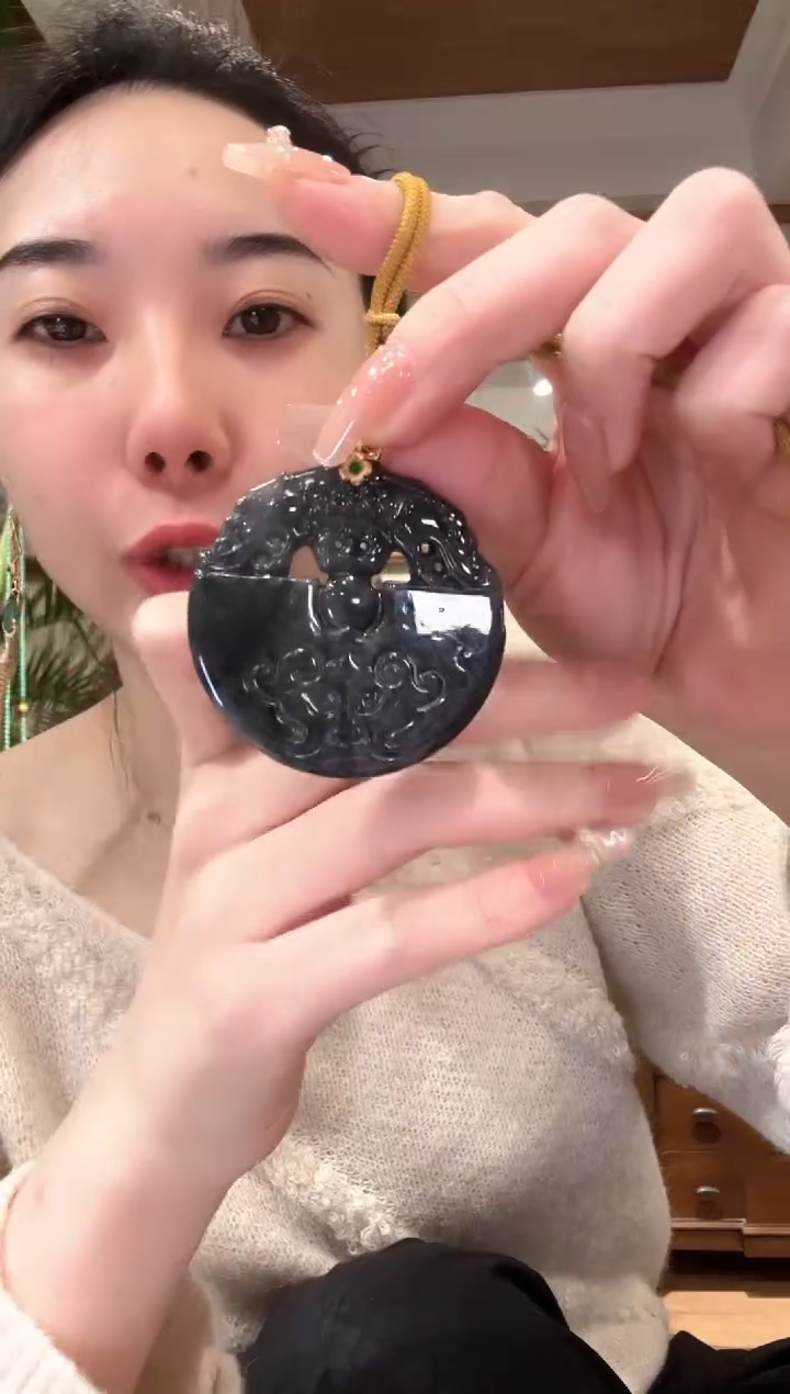 【闪购商品】翡翠颈饰未镶嵌国风