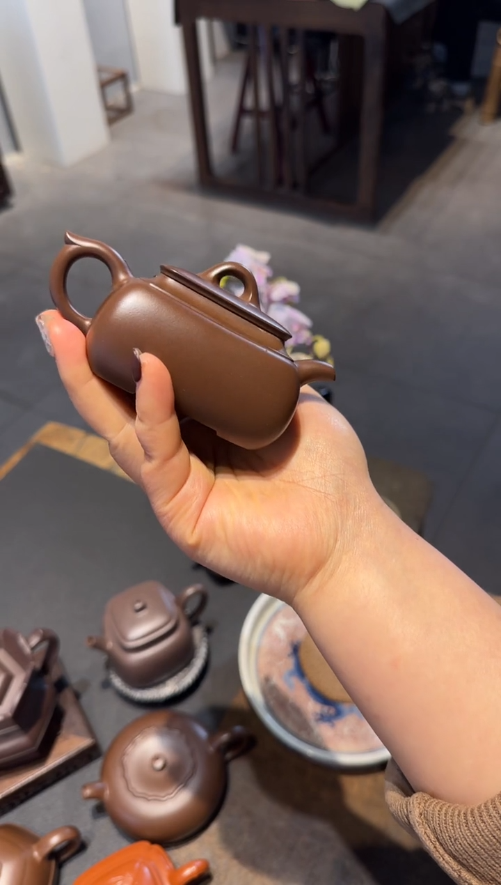 【闪购商品】紫砂茶壶长四方 紫砂壶