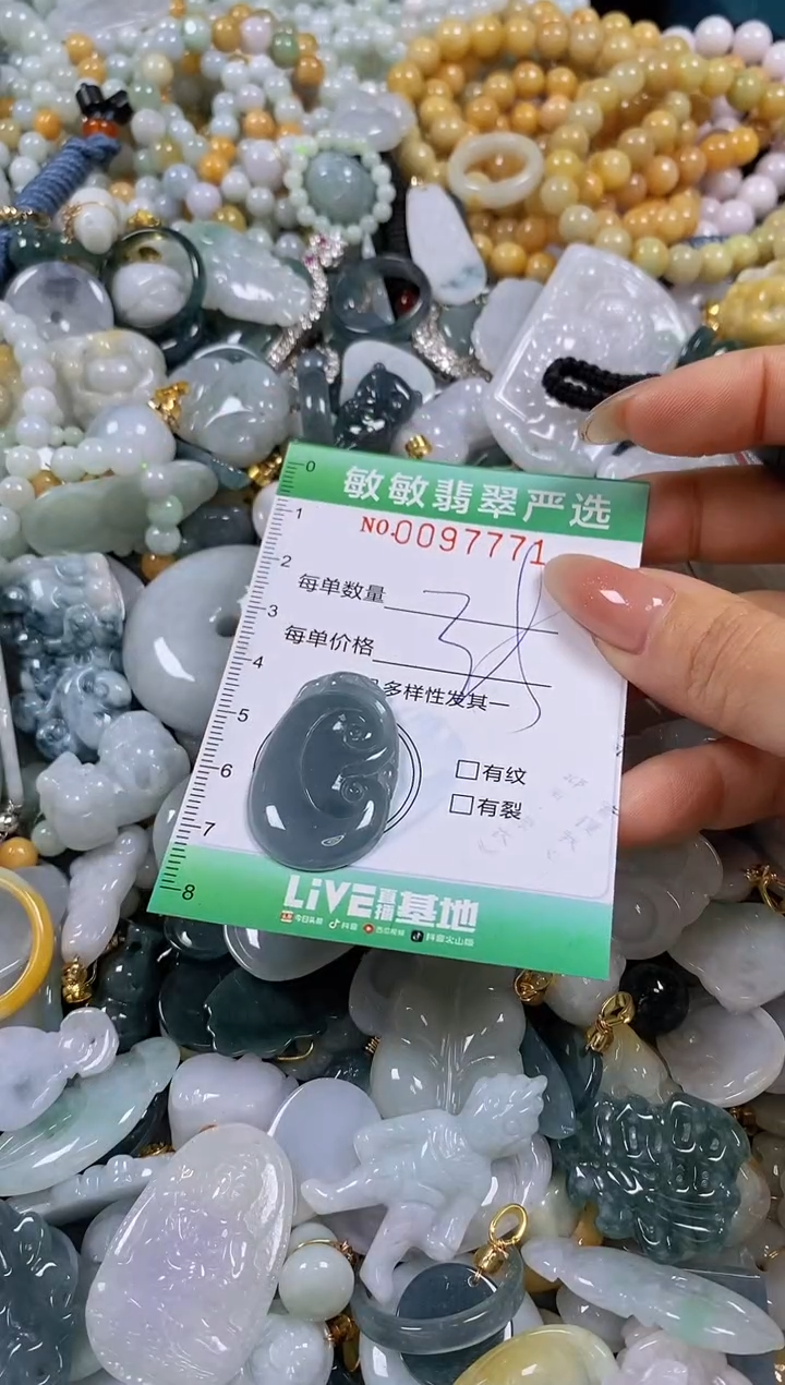 【闪购商品】翡翠颈饰未镶嵌闪购0097771