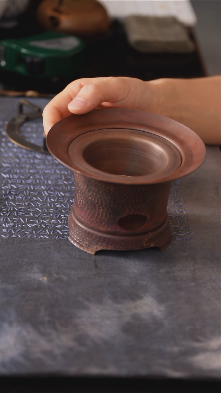 春喜铜高宽温茶炉