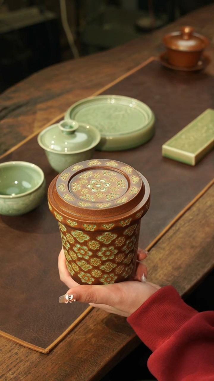 【闪购商品】瓷片李斌 宝相系列 奶茶杯