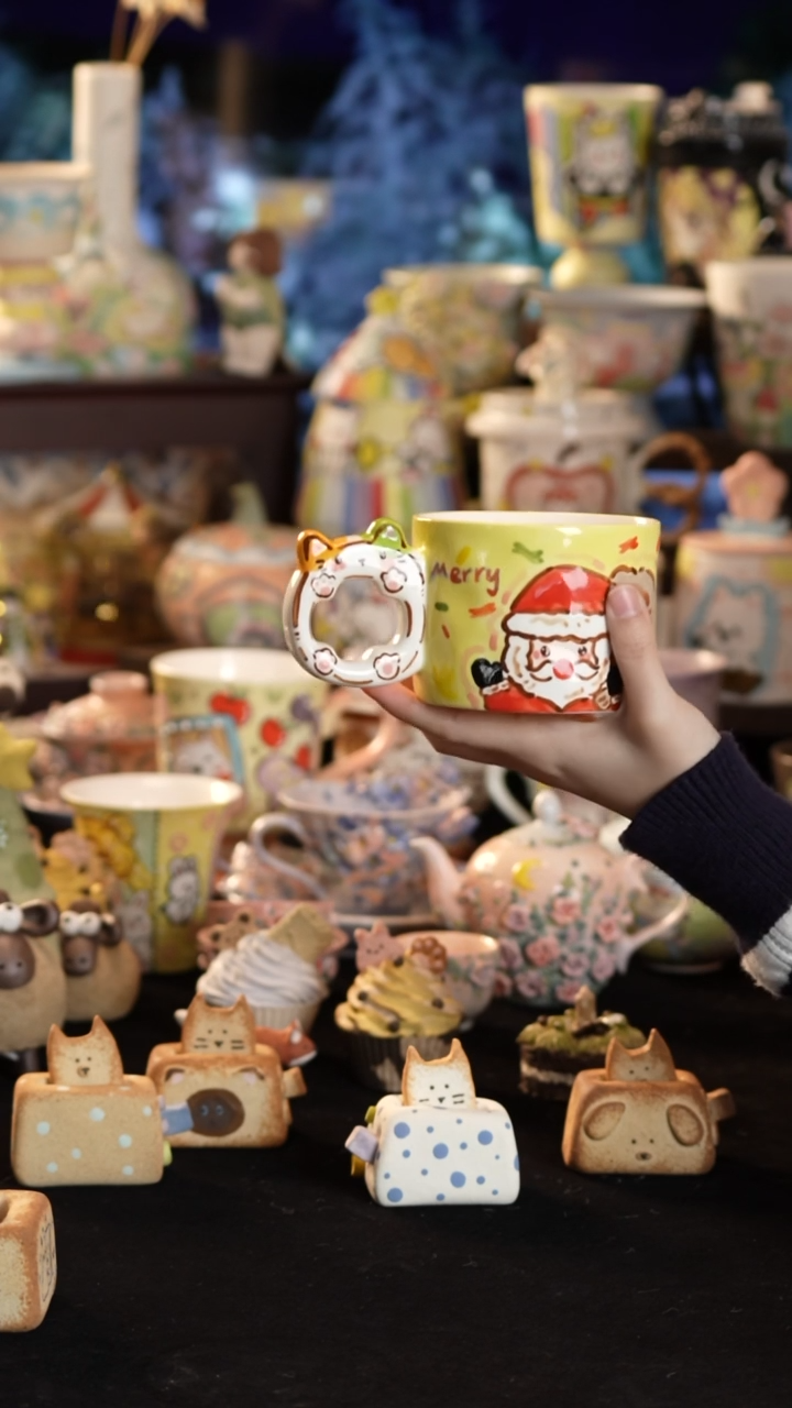 其他陶景德镇釉下彩手绘设计师款陶瓷