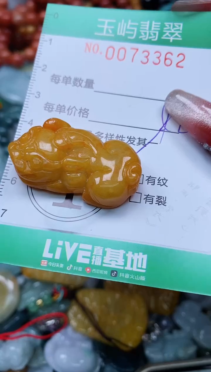 【闪购商品】翡翠颈饰未镶嵌闪购0073362多样性发其一