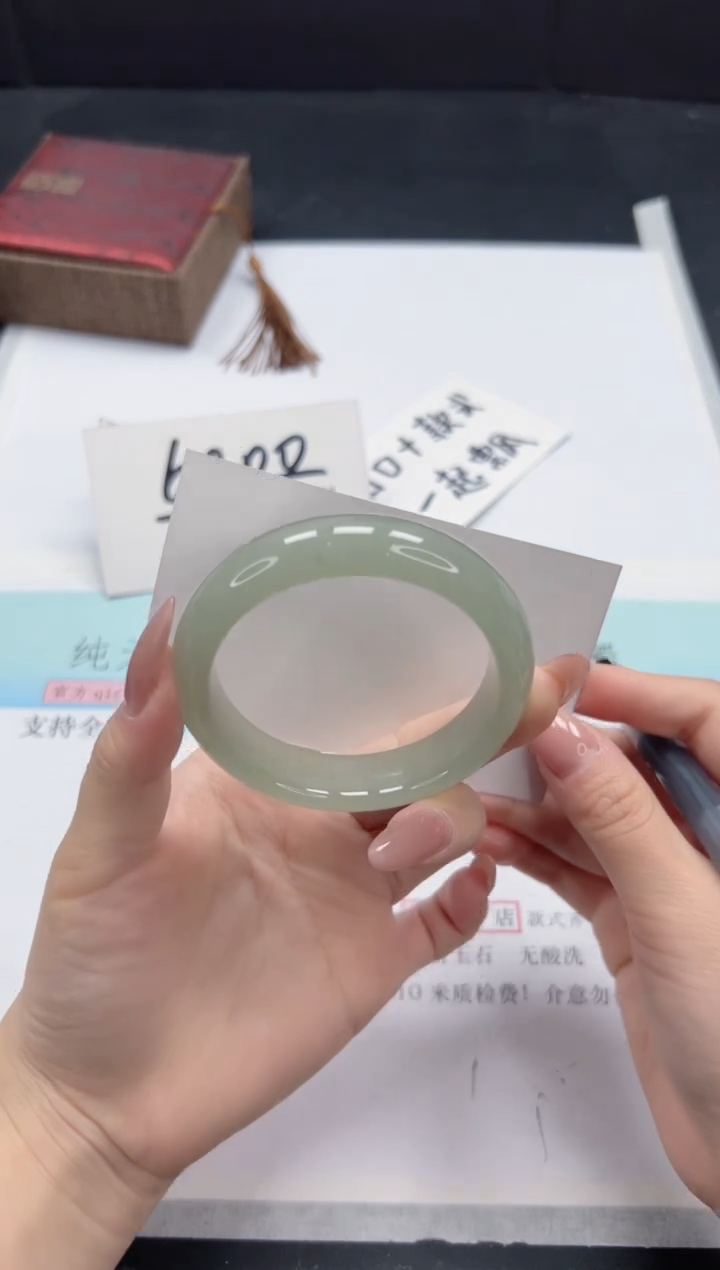 【闪购商品】石英质玉手镯未镶嵌A69-55