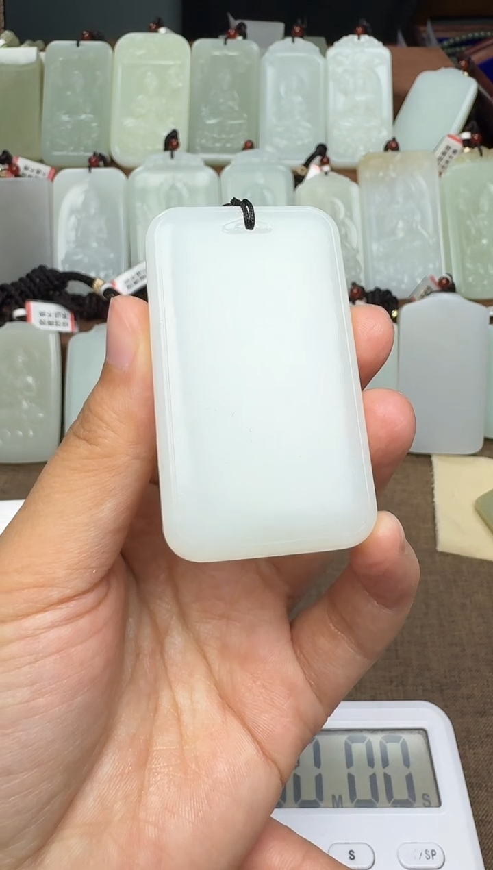 【闪购商品】和田玉颈饰未镶嵌和田玉挂件