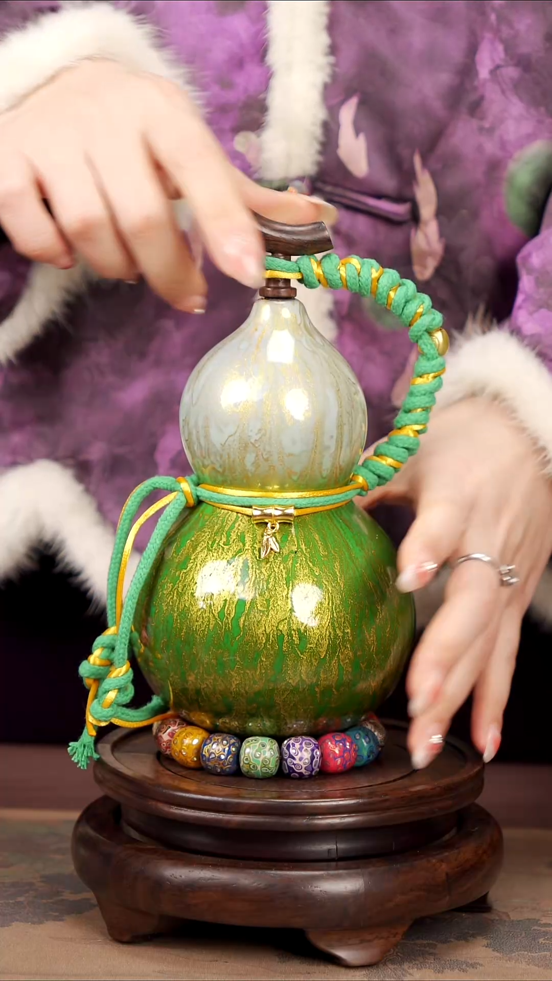 【闪购商品】306易林大漆酒葫芦----238